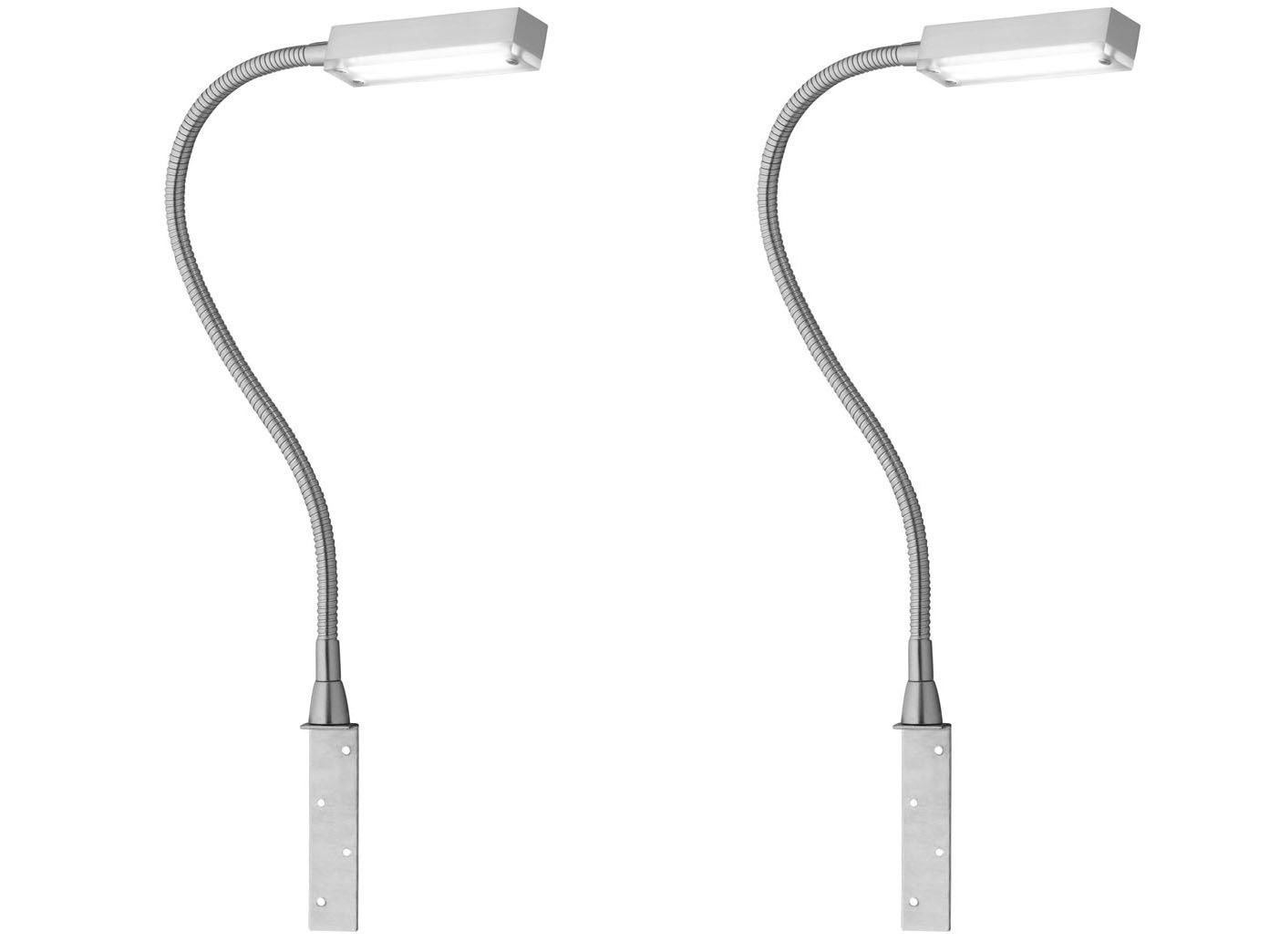 FISCHER & HONSEL LED Leselampe, LED fest integriert, Warmweiß, 2er SET Bett-Leuchten für Kopfende Couch, Schwanenhals-Lampen dimmbar FISCHER & HONSEL LED Leselampe, LED fest integriert, Warmweiß, 2er SET Bett-Leuchten für Kopfende Couch, Schwanenhals-Lampen dimmbar von FISCHER & HONSEL