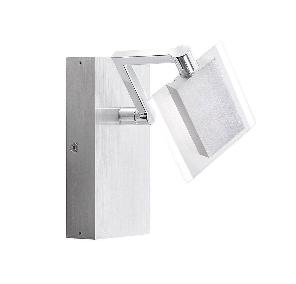 FISCHER & HONSEL LED Wandleuchte, LED-Leuchtmittel fest verbaut, Warmweiß, Wandleuchte schwenkbar Wandlampe Glas Flurlampe Treppenhaus FISCHER & HONSEL LED Wandleuchte, LED-Leuchtmittel fest verbaut, Warmweiß, Wandleuchte schwenkbar Wandlampe Glas Flurlampe Treppenhaus von FISCHER & HONSEL