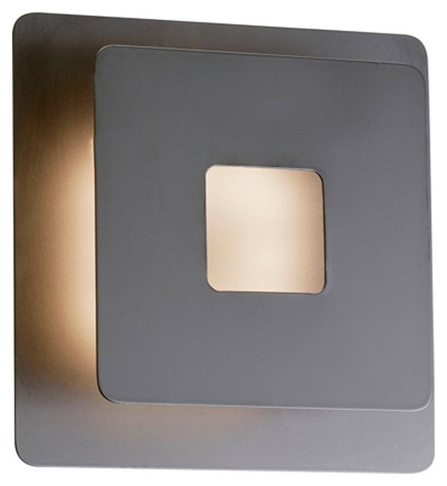 FISCHER & HONSEL LED Wandleuchte HENNES, 1-flammig, Schwarz, Metall, 18 x 18 cm, LED fest integriert, Warmweiß FISCHER & HONSEL LED Wandleuchte HENNES, 1-flammig, Schwarz, Metall, 18 x 18 cm, LED fest integriert, Warmweiß von FISCHER & HONSEL