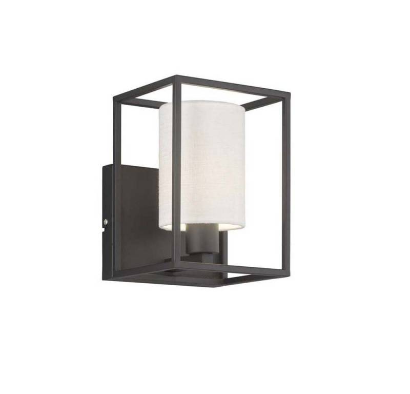 FISCHER & HONSEL Wandleuchte, Leuchtmittel nicht inklusive, Wandlampe Wandleuchte Flurlampe Textil Schlafzimmerleuchte Bettlampe von FISCHER & HONSEL