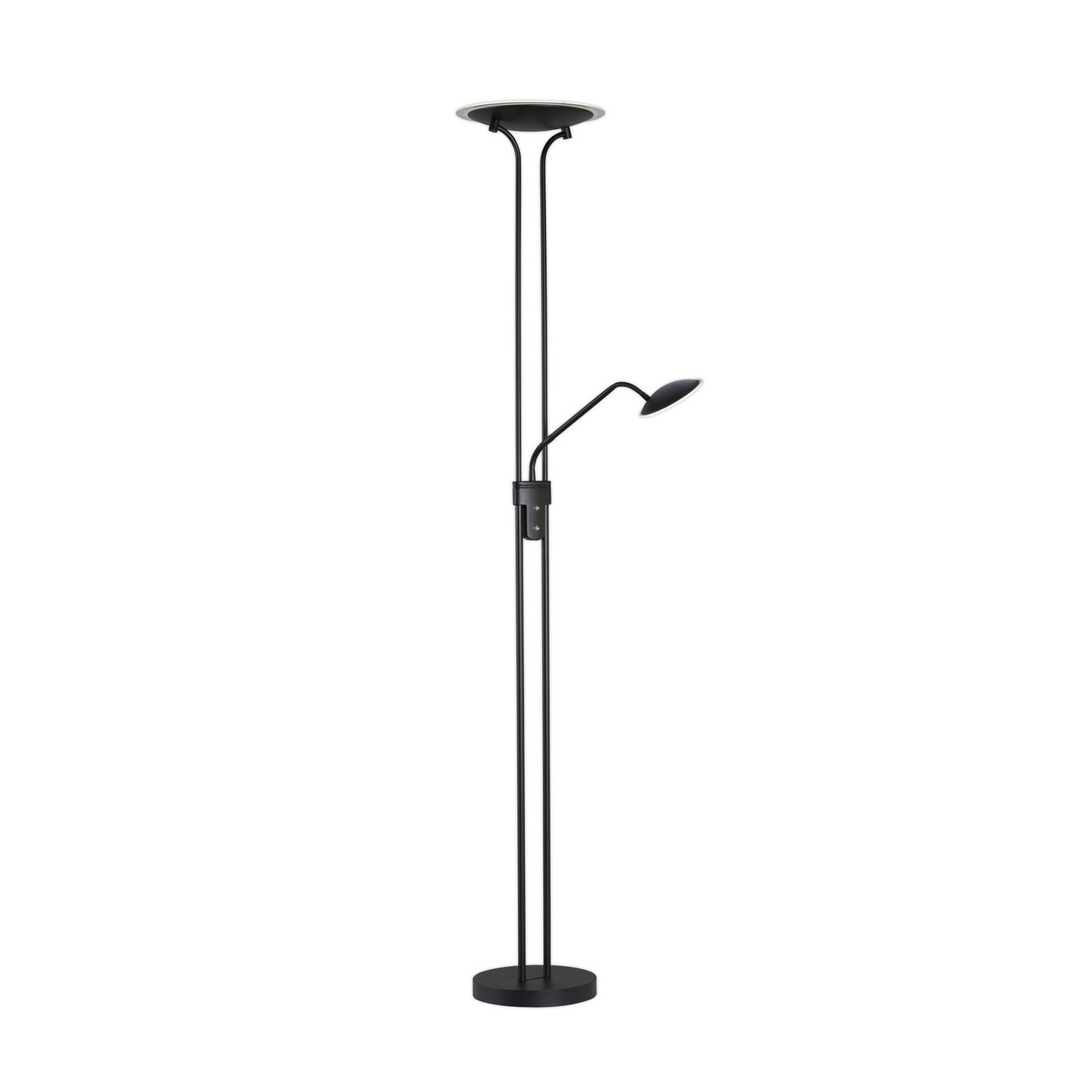 Fischer & Honsel Led Stehleuchte Tallri Chwarz 180 Cm 2 Flg Metall Cct Stehlampe B-Ware Fischer & Honsel Led Stehleuchte Tallri Chwarz 180 Cm 2 Flg Metall Cct Stehlampe B-Ware von FISCHER & HONSEL