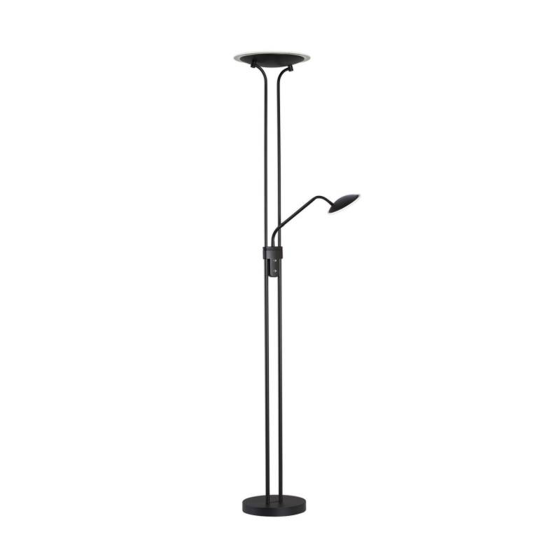Fischer & Honsel Led Stehleuchte Tallri Chwarz 180 Cm 2 Flg Metall Cct Stehlampe B-Ware von FISCHER & HONSEL