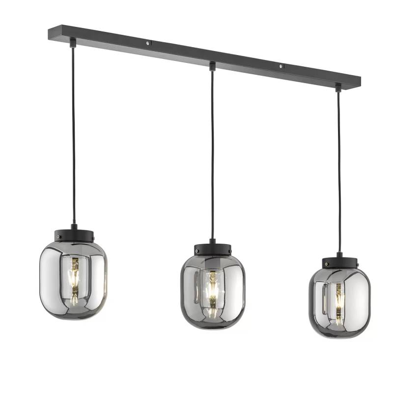 Fischer & Honsel Pendellampe Regi Dreiflammig Pendelleuchte Lampe Leuchte E27 B-Ware von FISCHER & HONSEL