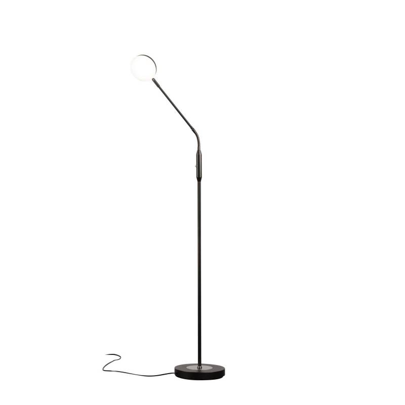 LED-Stehlampe Sorento, sandschwarz, Höhe 138 cm, CCT dimmbar von FISCHER & HONSEL
