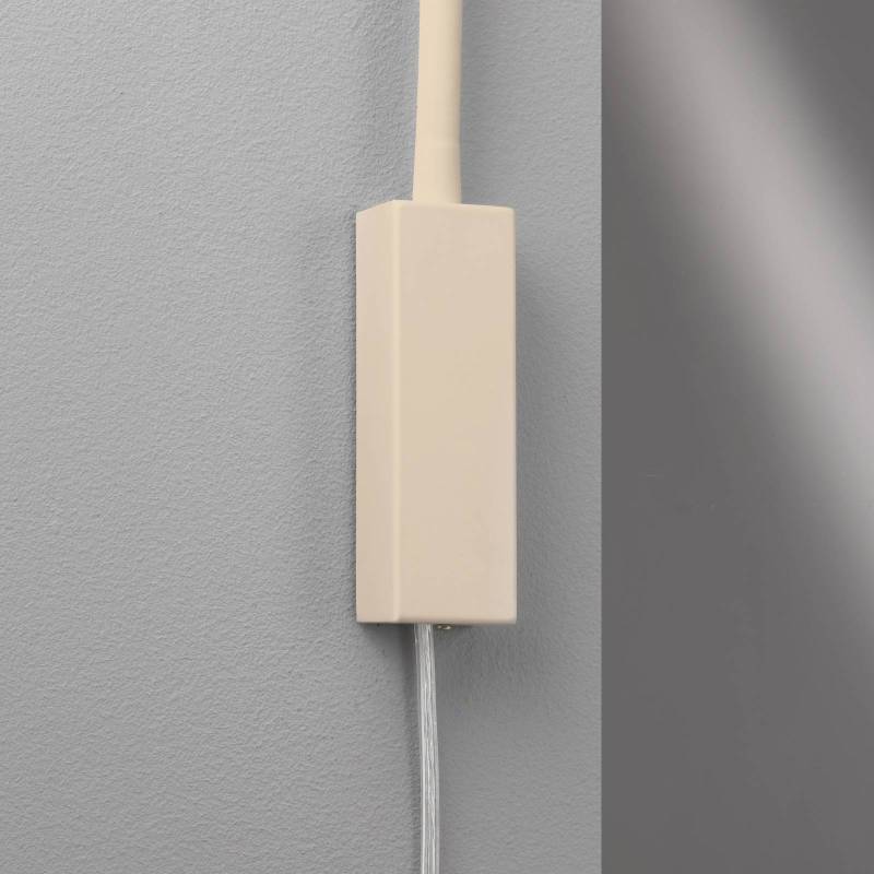 LED-Wandleuchte Sten, sandfarben, Höhe 61 cm Gestensteuerung von FISCHER & HONSEL