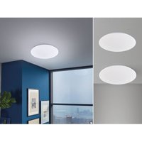 Led Deckenleuchten 2er set flach - dimmbar über Lichtschalter, ø 39,5cm von FISCHER & HONSEL