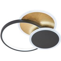 [NEUWERTIG] B-Ware Fischer & Honsel Led Deckenlampe Leuchte Tomo Schwarz Gold 40 Cm Metall Remote von FISCHER & HONSEL