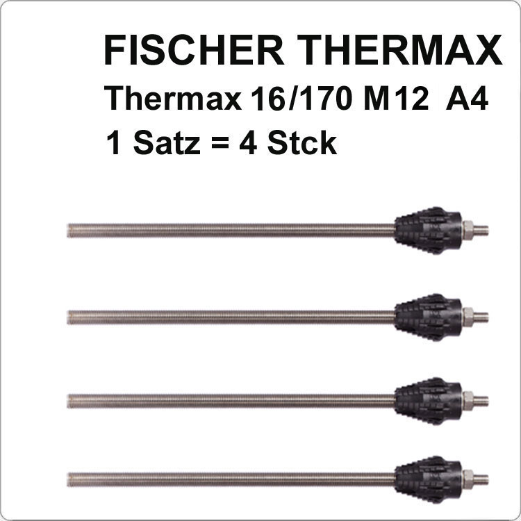 Fischer Thermax 16/170 M12 A4  (4er Satz) von FISCHER