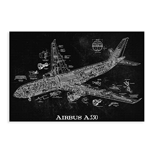 FISH DRAGATE Aircraft Cutaway Airbus A330 Leinwand-Poster, Wandkunst, Dekoration, Bild für Wohnzimmer, Schlafzimmer, Dekoration, Rahmen-Stil, 30 x 45 cm FISH DRAGATE Aircraft Cutaway Airbus A330 Leinwand-Poster, Wandkunst, Dekoration, Bild für Wohnzimmer, Schlafzimmer, Dekoration, Rahmen-Stil, 30 x 45 cm von FISH DRAGATE