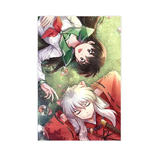 FISH DRAGATE Anime-Poster Inuyasha 4, Leinwand-Poster, Schlafzimmer, Dekoration, Sport, Landschaft, Büro, Raumdekoration, Geschenk, ohne Rahmen, 30 x 45 cm FISH DRAGATE Anime-Poster Inuyasha 4, Leinwand-Poster, Schlafzimmer, Dekoration, Sport, Landschaft, Büro, Raumdekoration, Geschenk, ohne Rahmen, 30 x 45 cm von FISH DRAGATE
