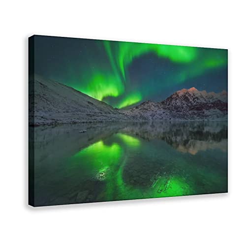 FISH DRAGATE Aurora Borealis Natur Landschaft Leinwand Poster Wandkunst Bild Druck Modern für Wohnzimmer Schlafzimmer Wohnkultur Rahmen 50 x 75 cm FISH DRAGATE Aurora Borealis Natur Landschaft Leinwand Poster Wandkunst Bild Druck Modern für Wohnzimmer Schlafzimmer Wohnkultur Rahmen 50 x 75 cm von FISH DRAGATE