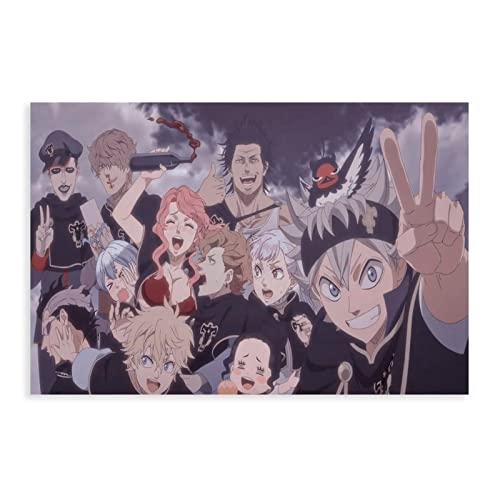 FISH DRAGATE Black Clover Poster 2 Leinwandposter Wandkunst Dekor Bild Gemälde für Wohnzimmer Schlafzimmer Dekoration Rahmen Stil 30 x 45 cm FISH DRAGATE Black Clover Poster 2 Leinwandposter Wandkunst Dekor Bild Gemälde für Wohnzimmer Schlafzimmer Dekoration Rahmen Stil 30 x 45 cm von FISH DRAGATE