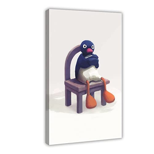 FISH DRAGATE Leinwandposter "Angry Pingu", Schlafzimmer, Dekoration, Sport, Landschaft, Büro, Raumdekoration, Geschenkrahmen, 40 x 60 cm FISH DRAGATE Leinwandposter "Angry Pingu", Schlafzimmer, Dekoration, Sport, Landschaft, Büro, Raumdekoration, Geschenkrahmen, 40 x 60 cm von FISH DRAGATE