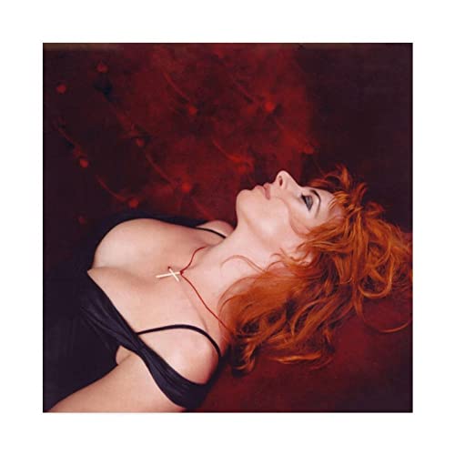 FISH DRAGATE Mylene Farmer Poster 7 Leinwand Poster Schlafzimmer Dekor Sport Landschaft Büro Zimmer Dekor Geschenk UnRAHMEN Stil 30 x 30 cm von FISH DRAGATE