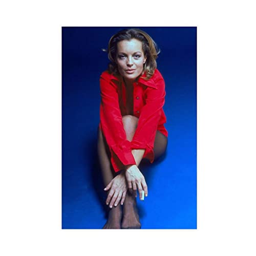 FISH DRAGATE Romy Schneider Schauspieler-Poster 6 Leinwand-Poster, Wandkunst, Dekor, Bild für Wohnzimmer, Schlafzimmer, Dekoration, Rahmen-Stil, 30 x 45 cm von FISH DRAGATE