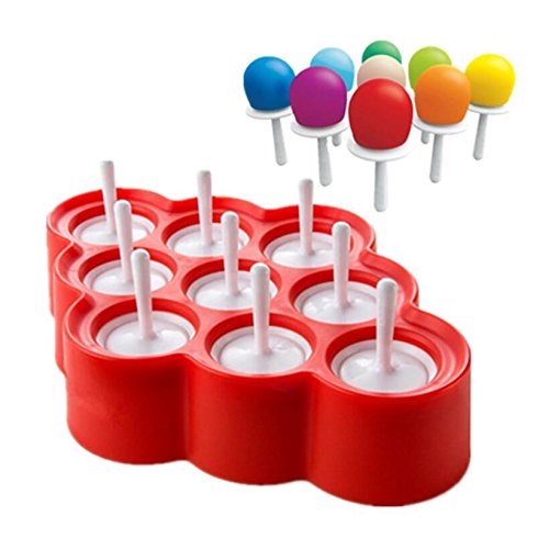 Eisformen BPA Frei Popsicle Formen Eis am Stiel und Eislutscher Formen aus Silikon Eis Pop Macher für Kinder und Erwachsene von FISHSHOP