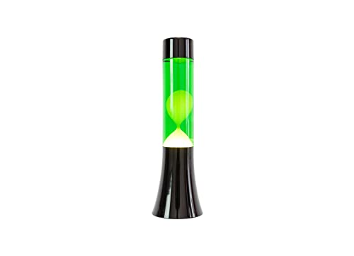 FISURA - Grüne Lavalampe. 30 cm große Lavalampe mit schwarzem Sockel, grüner Flüssigkeit und gelber Lava. Lampe mit Entspannungseffekt. 9x9x30 cm FISURA - Grüne Lavalampe. 30 cm große Lavalampe mit schwarzem Sockel, grüner Flüssigkeit und gelber Lava. Lampe mit Entspannungseffekt. 9x9x30 cm von FISURA