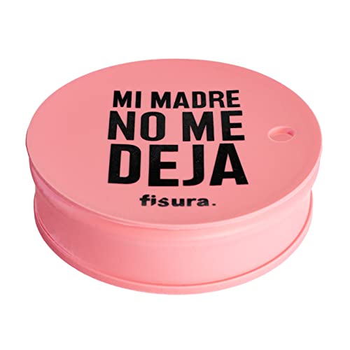 Fisura - 3er-Pack Anti-Spike-Getränkeabdeckungen "Mi madre". Original Getränkeabdeckung für den Partys wiederverwendbar. Antidrogenschutz fürs Glas aus BPA free Silikon. 3 Stück. Fisura - 3er-Pack Anti-Spike-Getränkeabdeckungen "Mi madre". Original Getränkeabdeckung für den Partys wiederverwendbar. Antidrogenschutz fürs Glas aus BPA free Silikon. 3 Stück. von FISURA
