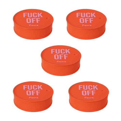 Fisura – Anti-Drogen-Getränkedeckel "F*ck off" in Rot 5 stück. Originaler blauer Getränkeschutz. Wiederverwendbare Getränkeabdeckung. Auslaufsicherer Schutz aus Silikon. 5 stück Fisura – Anti-Drogen-Getränkedeckel "F*ck off" in Rot 5 stück. Originaler blauer Getränkeschutz. Wiederverwendbare Getränkeabdeckung. Auslaufsicherer Schutz aus Silikon. 5 stück von FISURA