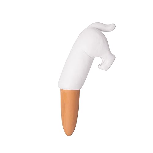 FISURA - Selbstbewässerung für originelle Pflanzen, automatische Bewässerung mit lustiger Form, Gießkanne für Zimmerpflanzen, Fassungsvermögen 100 ml, Material: Terracotta (Weißer Hund) FISURA - Selbstbewässerung für originelle Pflanzen, automatische Bewässerung mit lustiger Form, Gießkanne für Zimmerpflanzen, Fassungsvermögen 100 ml, Material: Terracotta (Weißer Hund) von FISURA