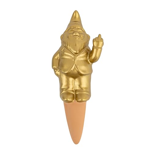 Fisura – Originales Selbstbewässerungssystem für Töpfe. Goldener automatischer Bewässerer in Form eines Gnoms. Bewässerung für Zimmerpflanzen mit einer Kapazität von 100 ml. Terrakotta. Fisura – Originales Selbstbewässerungssystem für Töpfe. Goldener automatischer Bewässerer in Form eines Gnoms. Bewässerung für Zimmerpflanzen mit einer Kapazität von 100 ml. Terrakotta. von FISURA