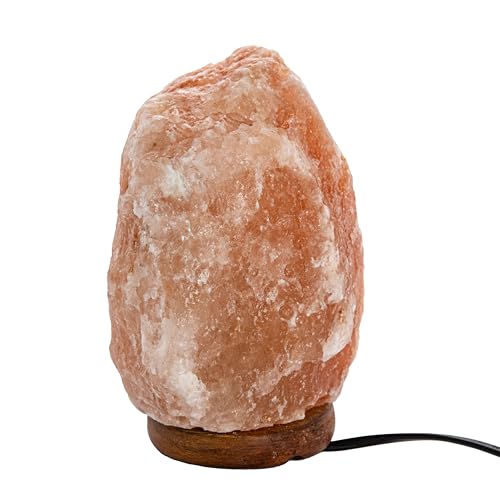 Himalaya Salzlampe. Gewicht von 2 bis 3 kg, mit Holzbasis, Kabel und 15W Glühbirne. Entspannende Lampe für Schreibtisch und Nachttisch. Originelles Geschenk. Himalaya Salzlampe. Gewicht von 2 bis 3 kg, mit Holzbasis, Kabel und 15W Glühbirne. Entspannende Lampe für Schreibtisch und Nachttisch. Originelles Geschenk. von FISURA
