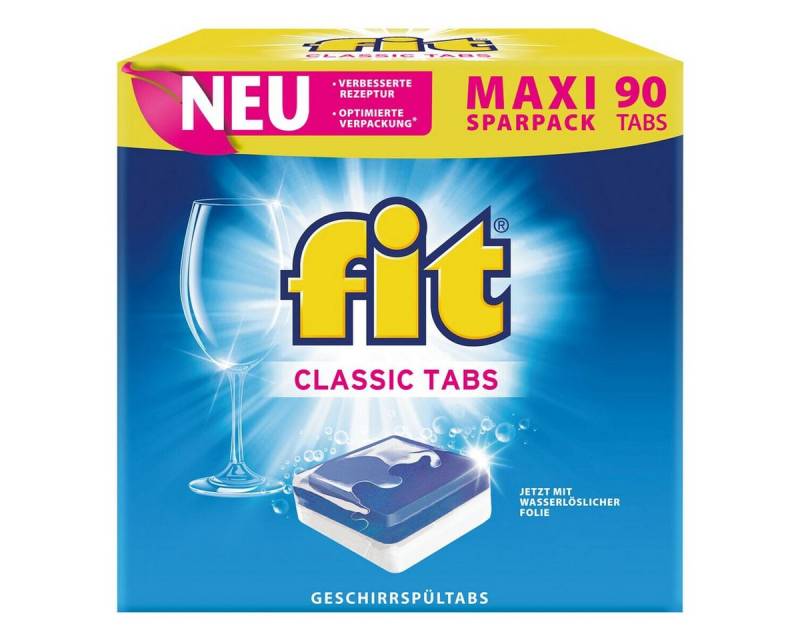 FIT Classic Tabs Spülmaschinentabs (90 Tabs) von FIT