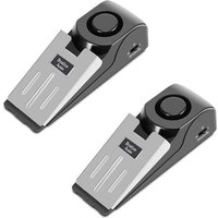 2er-Pack Sicherheitskeil-Türstopper, Alarm-Stoppblock, Reise-Sicherheitsalarm für zu Hause, 120 dB von FITAGS