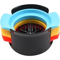 Fitags - 3-in-1 Eierschneider, Eierteiler, geeignet zum Schneiden von hartgekochten Eiern, Erdbeeren, Kiwi, Käse Fitags - 3-in-1 Eierschneider, Eierteiler, geeignet zum Schneiden von hartgekochten Eiern, Erdbeeren, Kiwi, Käse von FITAGS