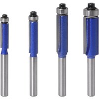 Fitags - 4-teiliges Bündigfräser-Set – 6 mm Schaft – Kugellager – Nutfräser – Holzbearbeitungsfräser – Nutfräser – Holzbearbeitungsfräser Fitags - 4-teiliges Bündigfräser-Set – 6 mm Schaft – Kugellager – Nutfräser – Holzbearbeitungsfräser – Nutfräser – Holzbearbeitungsfräser von FITAGS