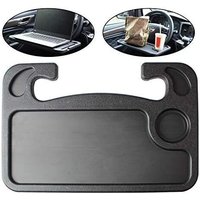 Fitags - Auto-Lenkrad-Schreibtisch, tragbares Multifunktions-Auto-Lenkrad-Tablett, doppelseitiges Design, Auto-Lenkrad-Tablett für den Computer von FITAGS