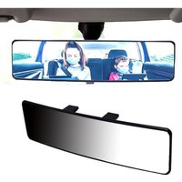 Fitags - Auto-Rückspiegel, 300 x 70 mm, universeller Ersatz-Panorama-Weitwinkel-Autoinnenraum-Rückspiegel mit Blendschutz von FITAGS