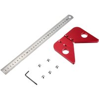 Center Finder Line Gauge Messschieber Glasritzrades 45 Grad Winkel Lineal Holzbearbeitung Mess Markierung Digitale Messschieber von FITAGS
