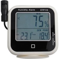Fitags - Digitales Thermometer-Hygrometer,Mini-LCD-Psychrometer-Temperaturmessgerät, Feuchte- und Temperatur-Taupunkt-Messgerät von FITAGS