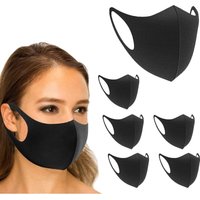 10er Pack Stoffmasken - Unisex-Gesichtsschutz mit Ohrschlaufe - Wiederverwendbar und waschbar von FITAGS