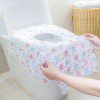 20 Stück Einweg-Toiletteneinlagen, Einweg-Toilettenschüssel-Einlagen, tragbare Toilettensitzbezüge einzeln verpackt für öffentliche Toiletten, von FITAGS