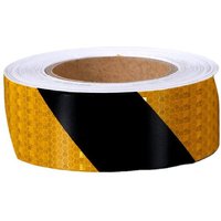 5 cm x 25 m Reflektorbandaufkleber, reflektierendes Sicherheitsband mit starker Reflektivität und hohem Klebstoffgehalt, Sicherheitserinnerungstool 5 cm x 25 m Reflektorbandaufkleber, reflektierendes Sicherheitsband mit starker Reflektivität und hohem Klebstoffgehalt, Sicherheitserinnerungstool von FITAGS