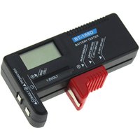 Fitags - BT-168D Digitaler Batterietester Volt Checker 9V Tester, wiederaufladbare aaa 1,5V Knopfzelle wiederaufladbare aaa aa cd Universal von FITAGS
