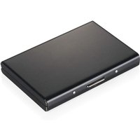 Fitags - Business-Kreditkartenetui aus Metall mit RFID-Blockierungstechnologie, cooles, schlankes Visitenkartenetui aus Metall – 6 Fächer für Ihre von FITAGS