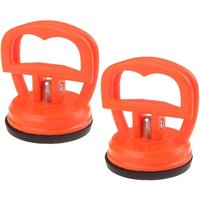 Fitags - Saugnapf zum Reparieren von Dellen in der Karosserie, ein Paar kleine Saugnäpfe, 2 Stück, Orange Fitags - Saugnapf zum Reparieren von Dellen in der Karosserie, ein Paar kleine Saugnäpfe, 2 Stück, Orange von FITAGS