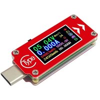 Fitags - USB-Tester, Ladegerät-Tester, TC64, Farb-Digitalanzeige, PD-Ladegerät, Typ-C, USB-Leistungsmesser, Spannungstester, Voltmeter Fitags - USB-Tester, Ladegerät-Tester, TC64, Farb-Digitalanzeige, PD-Ladegerät, Typ-C, USB-Leistungsmesser, Spannungstester, Voltmeter von FITAGS