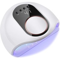 UV-LED-Nagelgellampe, 130 w, professioneller automatischer Nageltrockner, schnell trocknend, 42 LED-Lampe, großer LCD-Bildschirm, 4 Timer 10 s/30 UV-LED-Nagelgellampe, 130 w, professioneller automatischer Nageltrockner, schnell trocknend, 42 LED-Lampe, großer LCD-Bildschirm, 4 Timer 10 s/30 von FITAGS