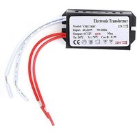 Fitags - hc Lighting - Elektronischer Transformator - 220 Volt Eingang / 12 Volt Ausgang - Smart Power Supply Driver(60W) von FITAGS
