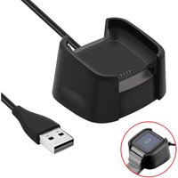 Ladegerät kompatibel mit Fitbit Versa Dockingstation (nicht für Versa 2/Versa 3/Sense), Ersatz-USB-Ladestation mit Ladekabel für Versa Smartwatch, von FITAGS