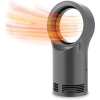 Mini-Keramik-Energiespar-Heizlüfter mit 3-s-Schnellaufheizung, Kipp- und Überhitzungsschutz, für Badezimmer, Büro, Wohnzimmer (Schwarz) von FITAGS