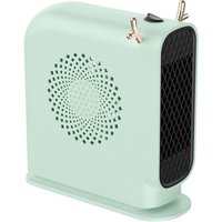 Mini-Monoblock-Heizung, tragbarer Heizlüfter, leise, energiesparende Elektroheizung, Überhitzungsschutz, für das Home Office (grün) – 26 x von FITAGS