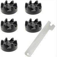 Fitags - Mixer Gummikupplung Zahnrad Kupplungsteile mit Demontagewerkzeug für Kitchenaid 9704230 von FITAGS