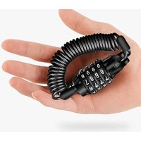 Fitags - Motorradhelmschloss, tragbares Kombinations-Sicherheitsschloss, 180 cm Kabelschloss für Roller, Fahrrad, Motorrad, Gepäck Fitags - Motorradhelmschloss, tragbares Kombinations-Sicherheitsschloss, 180 cm Kabelschloss für Roller, Fahrrad, Motorrad, Gepäck von FITAGS