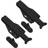 Push to Open Schranktür-Druckriegel, 2er-Set, nicht magnetischer Druckriegel, Dämpfer, Druckriegel, federbelasteter Riegel, taktiles Schließen für von FITAGS