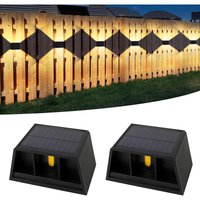 Stück Außenwandleuchte 3000K warmes Licht Solar Wandlampe Außen Vintage Solar Wandleuchte, verstellbare Up Down Solarleuchte wasserdicht IP65 für von FITAGS